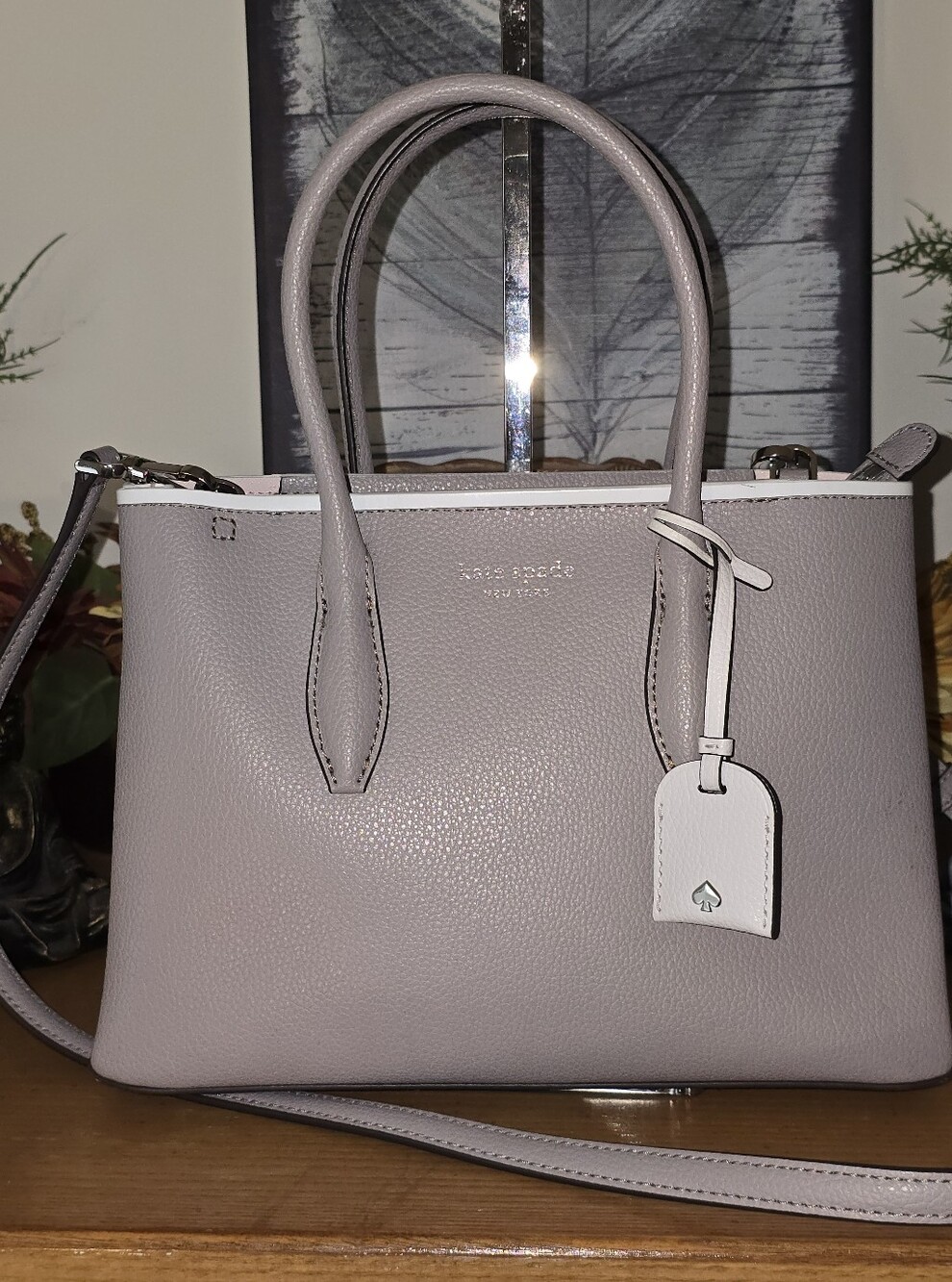 Kate Spade New York Eva Top Zip Satchel NWOT